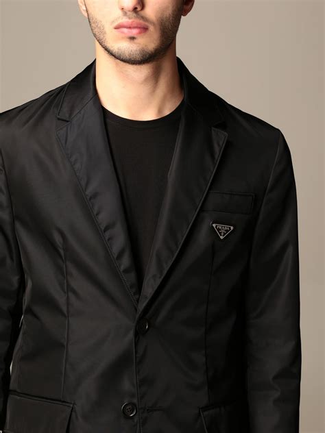 prada mens black suit|prada men's tank top.